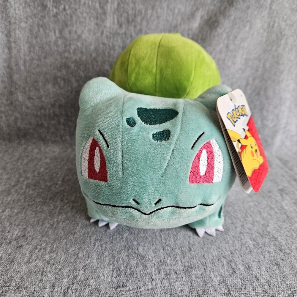 Pokemon Bulbasaur Plush Pokemon  Soft Plush Plushie Authentic NWT